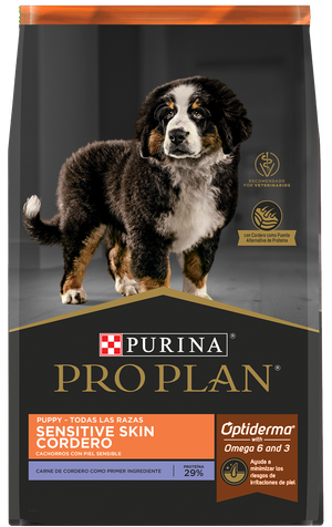 Concentrado para Perro Pro Plan Puppy Sensitive Skin Lamb