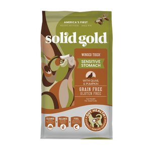 Concentrado Para Gato Solid Gold Sensitive Stomach Winged Tiger Quail & Pumpkim