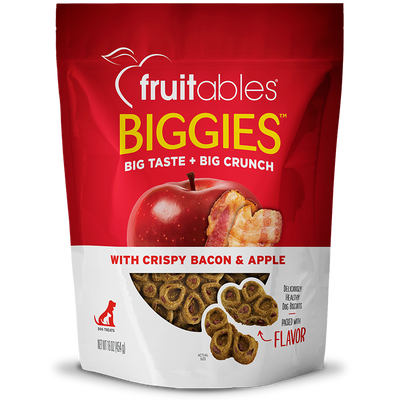 Premios Para Perro Fruitables De Tocino y Manzana