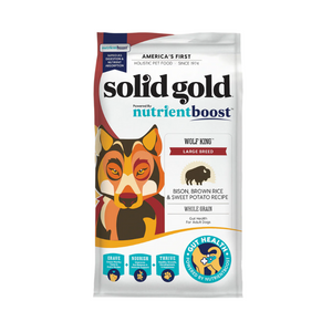 Concentrado Para Perro Solid Gold Wolf King Bison Large Breed