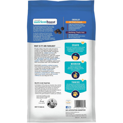 Concentrado Para Perro Solid Gold Weight Control Chicken
