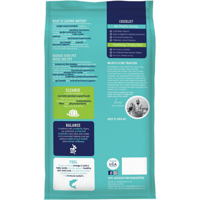 Concentrado Para Perro Solid Gold Leaping Waters Sensitive Stomach Salmon & Vegetable