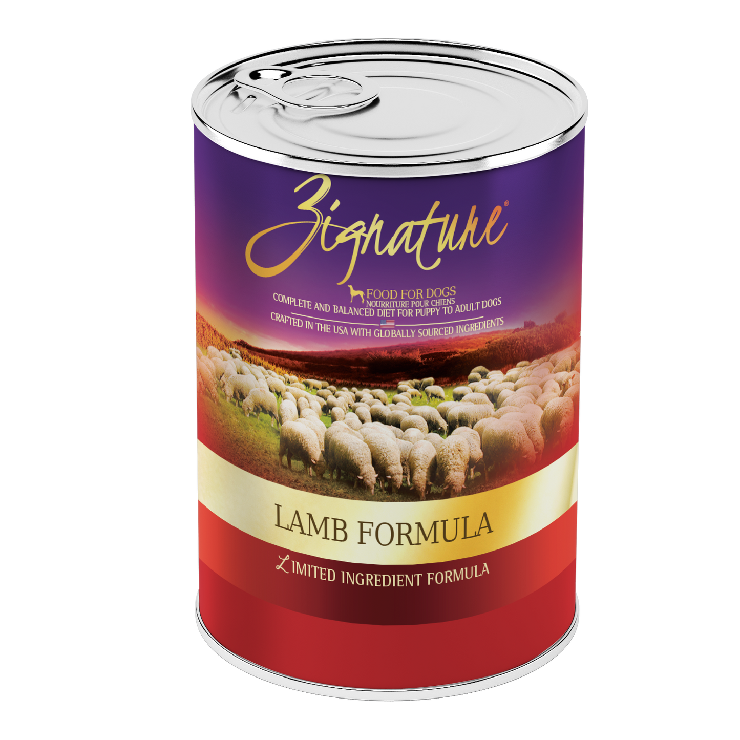 Alimento en Lata Para Perro Zignature Original Lamb
