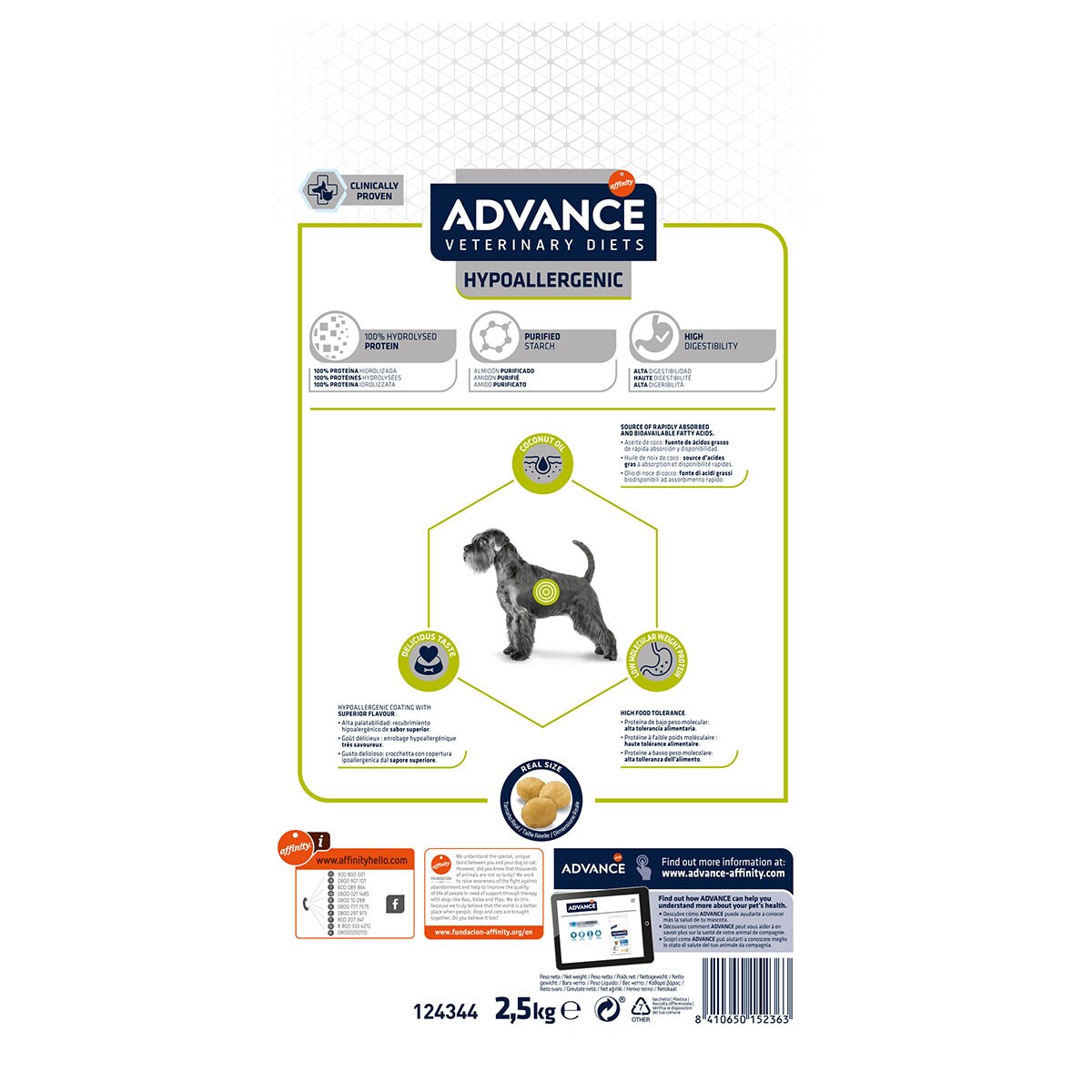 Concentrado Para Perro Advance Medicado Hipoalargénico