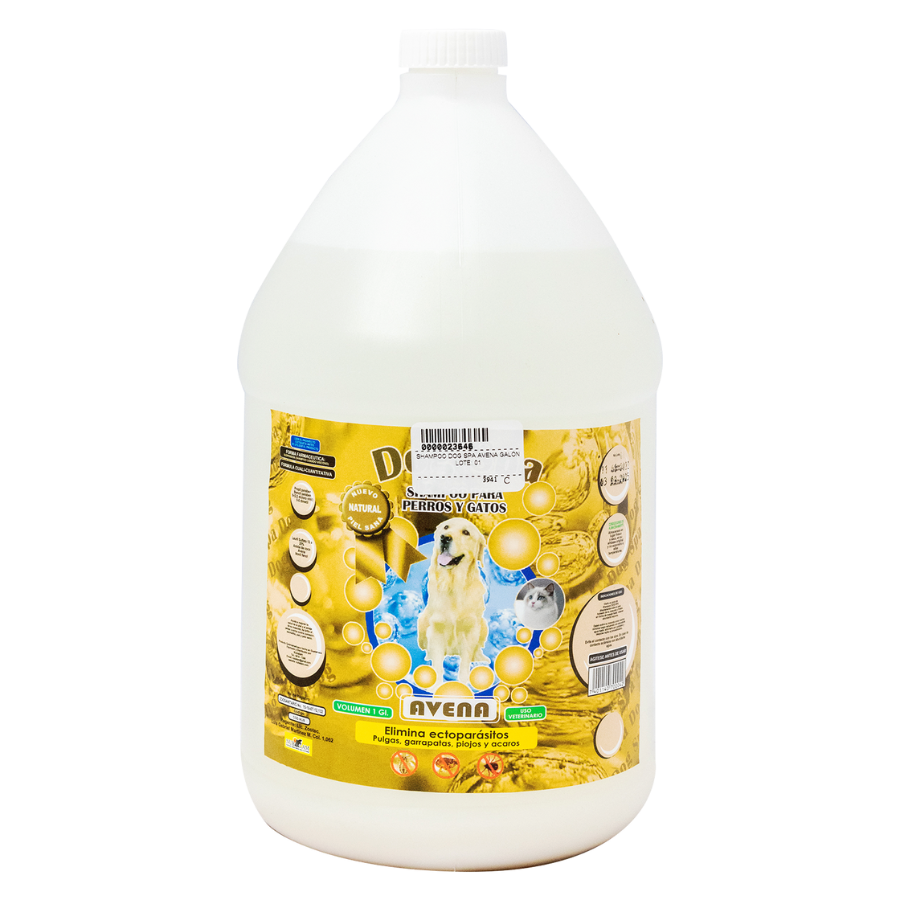 Shampoo para Perros Dog Spa Antipulgas 1 Galón