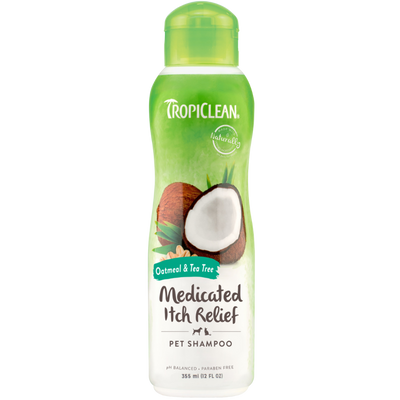 Shampoo Medicado para Perros y Gatos Tropiclean