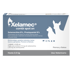 Antipulgas Para Mascotas Xelamec Pipeta