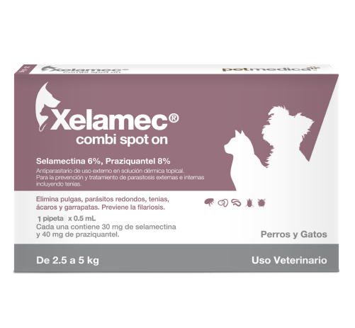 Antipulgas Para Mascotas Xelamec Pipeta