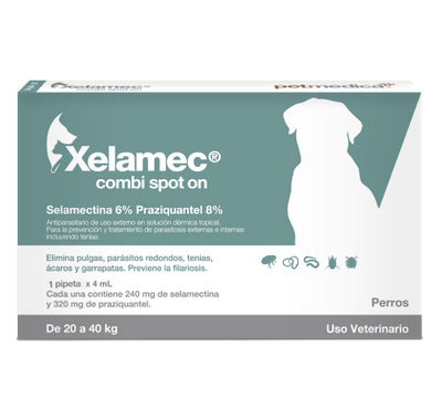 Antipulgas Para Mascotas Xelamec Pipeta