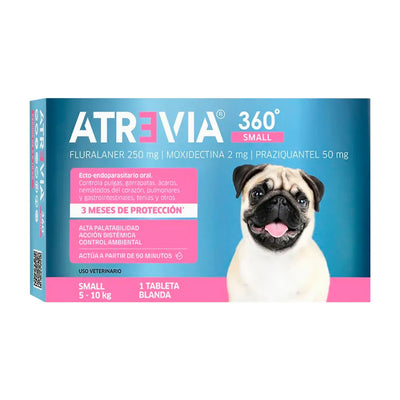Antipulgas para Perro Atrevia 360° 1 Tableta