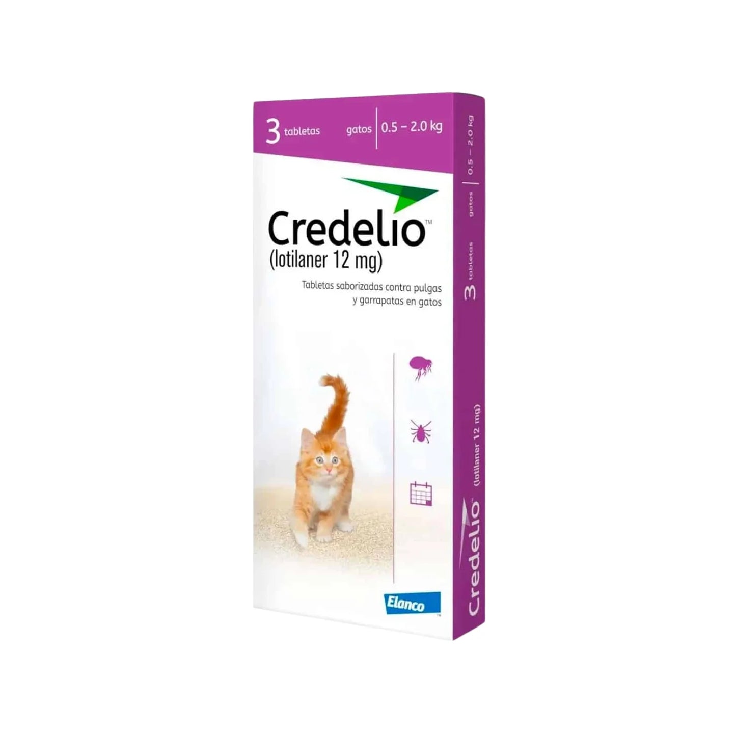 Antipulgas para Gato Credelio Cats 3 Tabletas