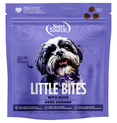 Treats Para Perro NutriSource Little Bites Duck Small Breed