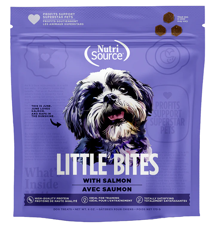 Treats Para Perro NutriSource Little Bites Salmon Small Breed