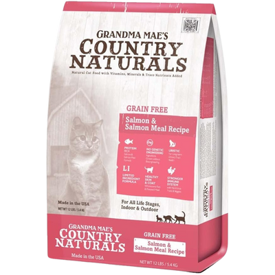 Concentrado Para Gato Grandma Maes Cat & Kitten Salmon Meal Recipe
