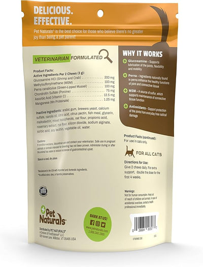 Treats Para Gato Pet Naturals Hip +Joint 45 gr