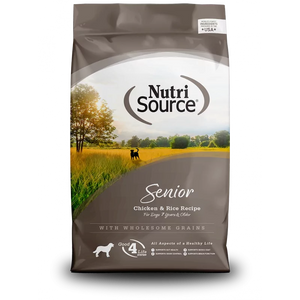 Concentrado para Perro Senior NutriSource Chicken & Rice