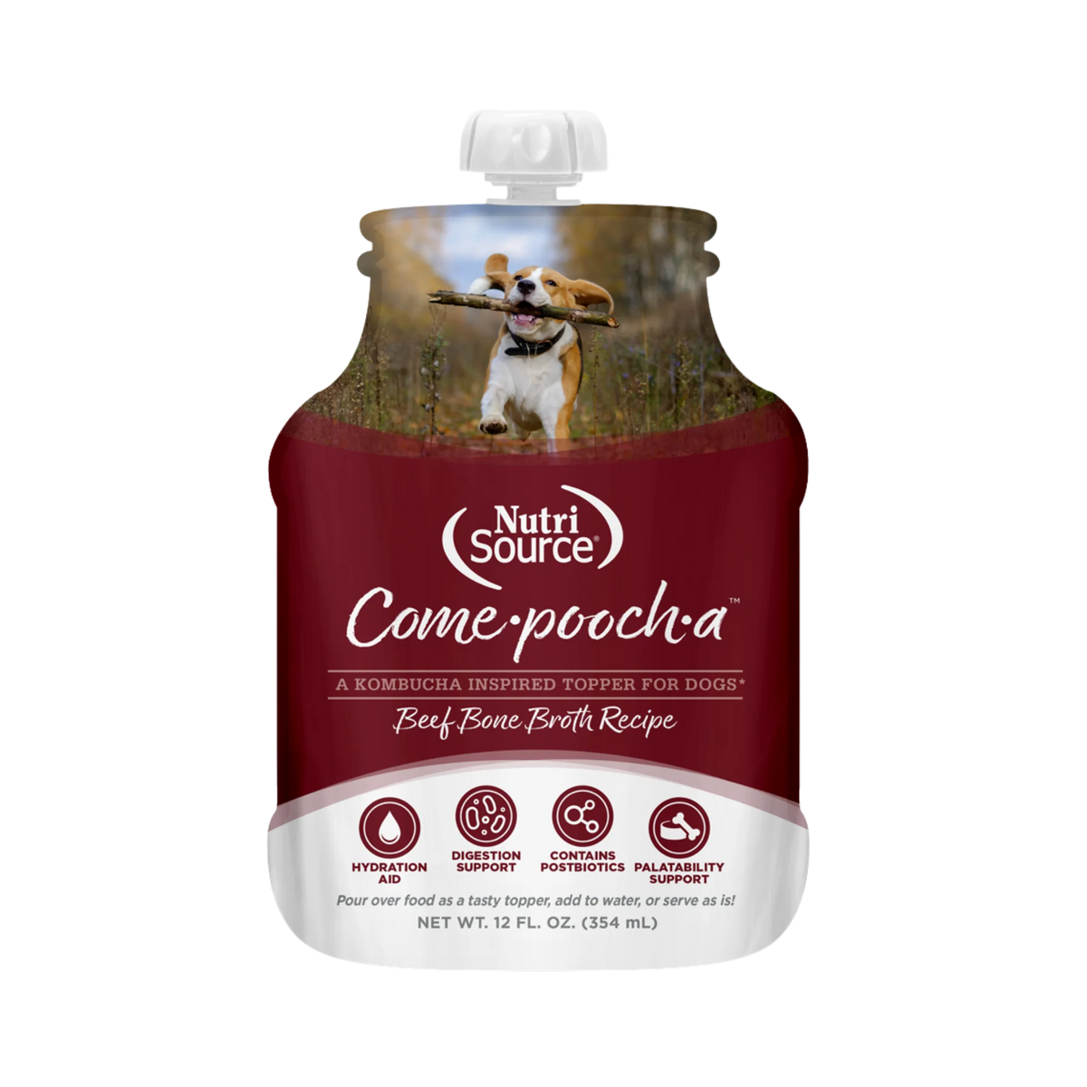 Caldo para perro Nutris Come Pooch-A Beef 12 oz