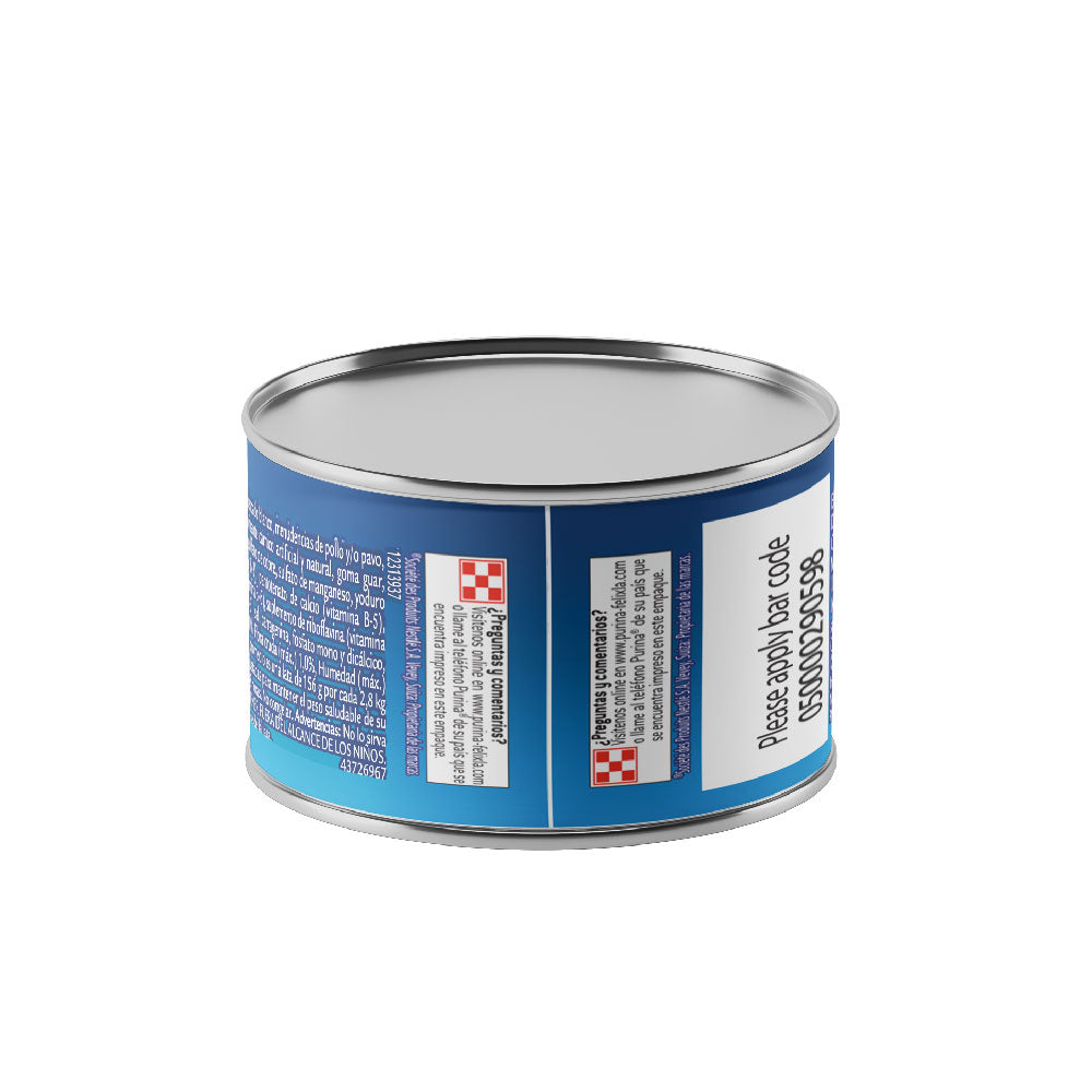 Alimento para Gato Félix Pate Pescado Atún en Lata