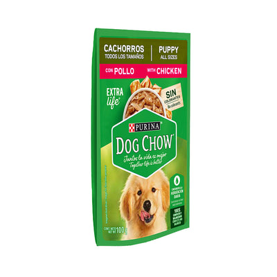Alimento para Perro Cachorro Dog Chow Pouch de Pollo