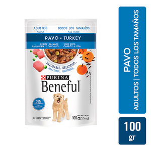Alimento para Perro Adulto Beneful Pouche Pavo Turkey