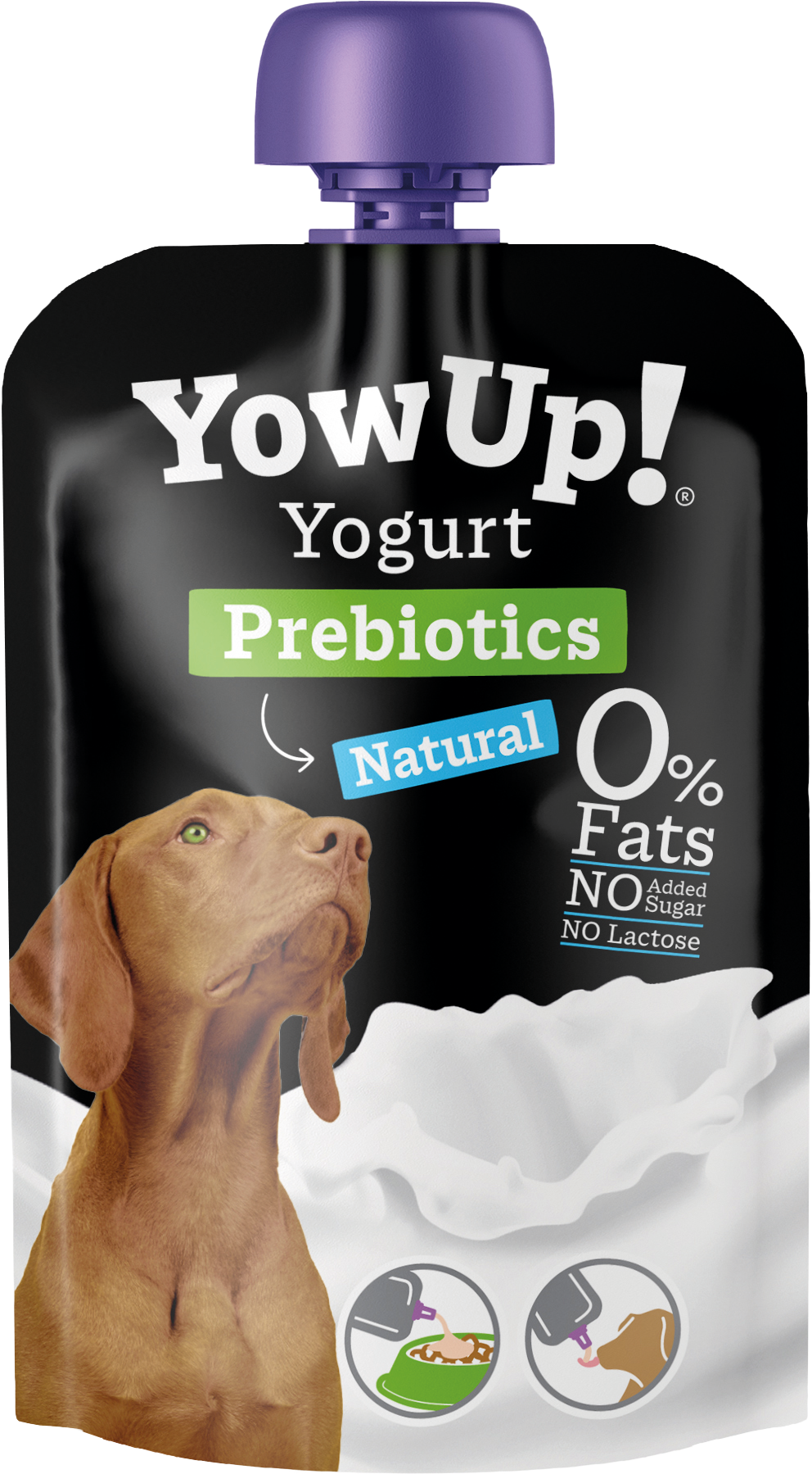 Yogurt Para Perros Yow Up Natural Pouch