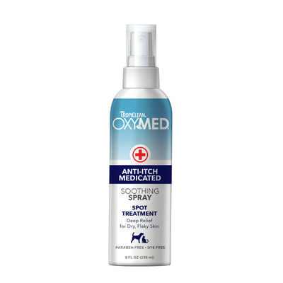 Spray Calmante Medicado Contra la Picazón Para Mascotas Tropiclean
