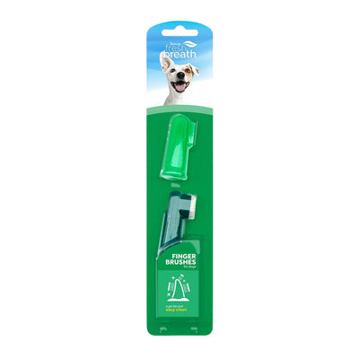 Cepillo Dental Para Perro TropiClean Finger Pack