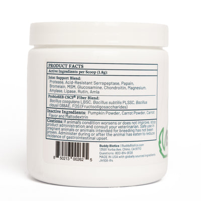 Suplemento para Perro Buddy Biotics Joint & Hips en polvo