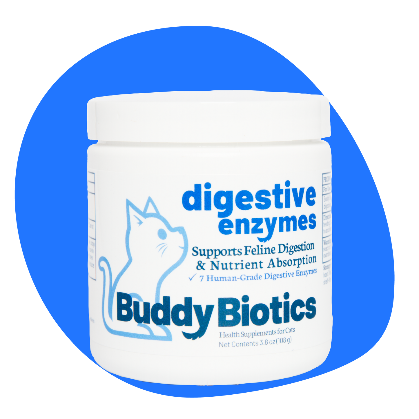Suplemento para Gato Buddy Biotics Digestive Enzyme en polvo