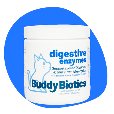 Suplemento para Gato Buddy Biotics Digestive Enzyme en polvo