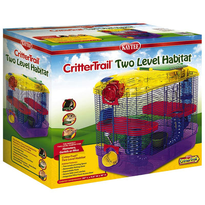 Kaytee CritterTrail 2-Level Habitat Hamster