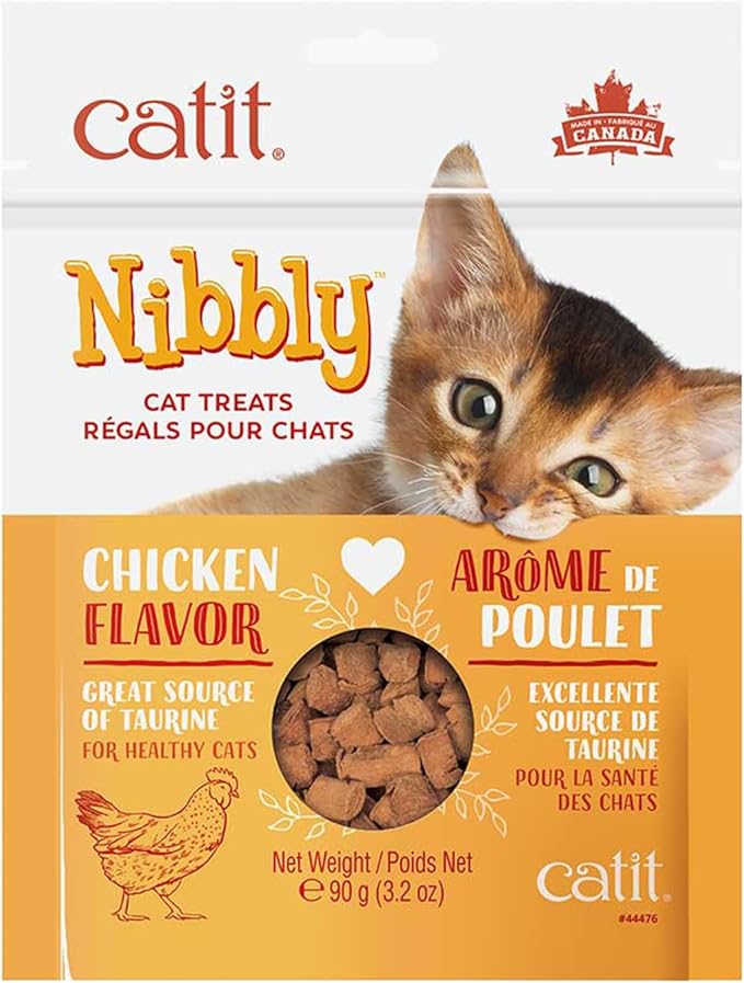 Treats para Gato Catit Nibbly Pollo 90 gr