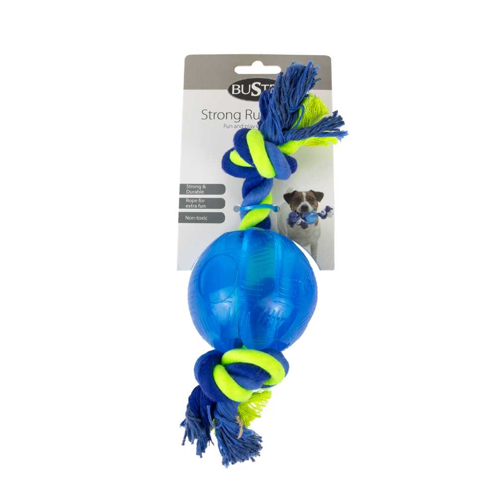 Juguete Para Perro Buster Pelota Strong Cuerda