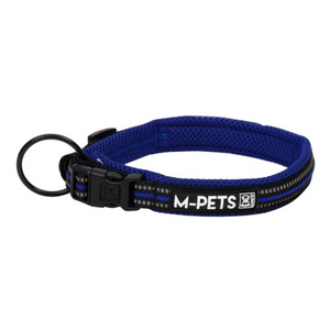 Collar Para Perro M-Pets Azul Eléctrico
