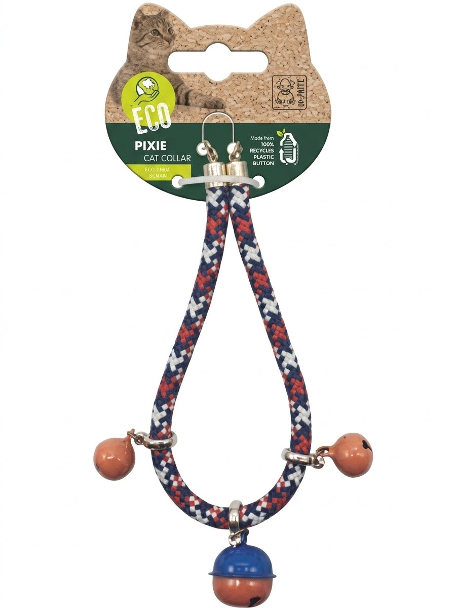 Collar Para Gato M-Pets Con Cascabeles