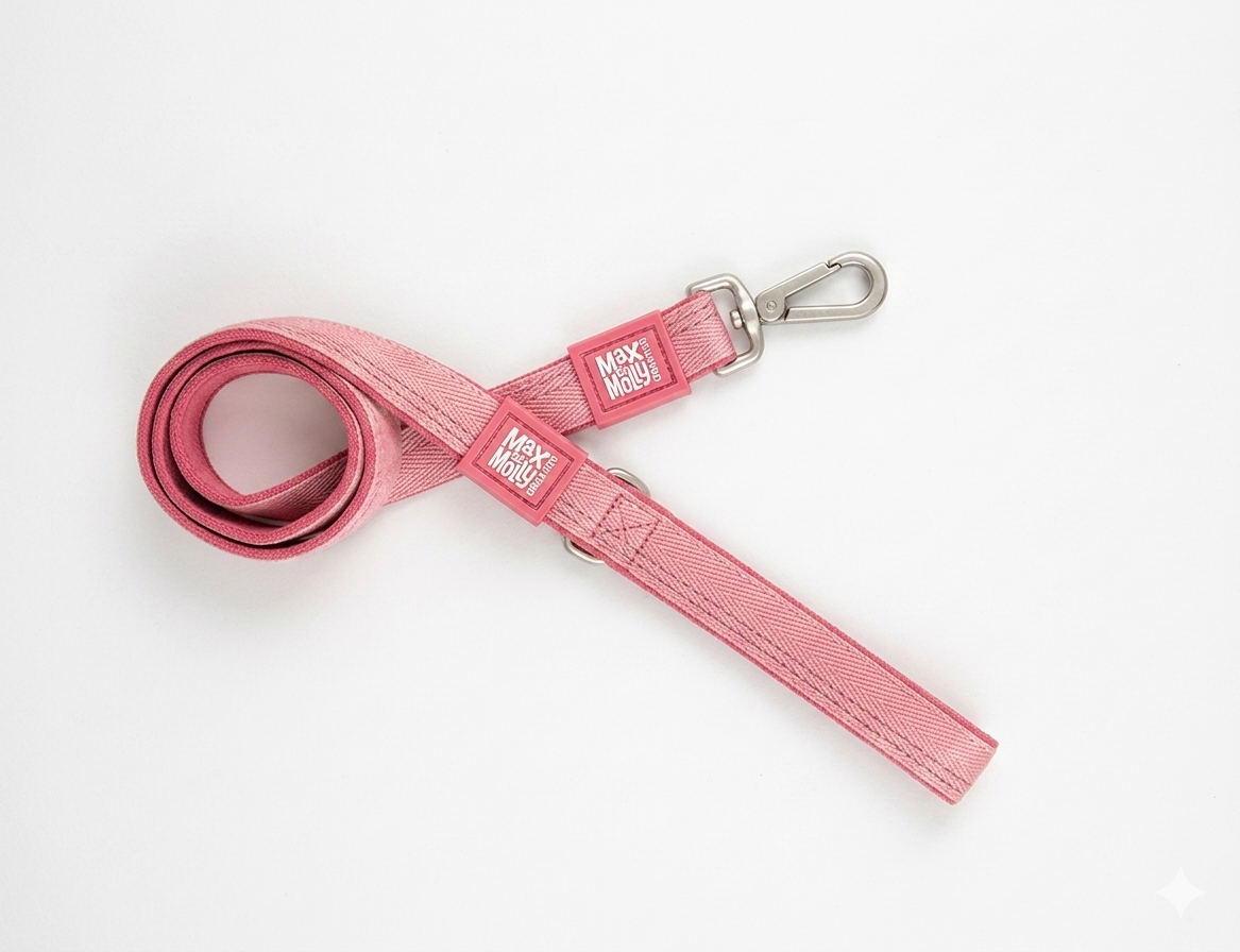 Correa para perro Max and Molly color rosado