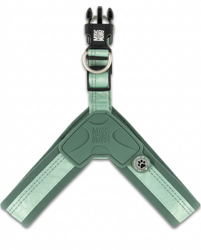 Arnes para perro Max and Molly Q-Fit Matrix color jade