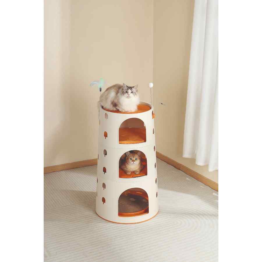Torre Burana M-Pets Para Gato Color Beige