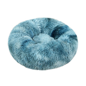 4Pet Lovers Cama Redonda Para Perro Gris Azulado