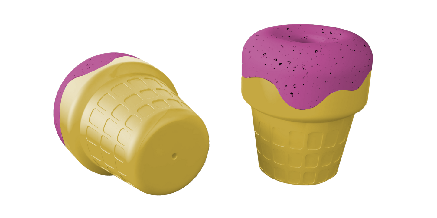 Juguete Para Perro Coltoys Cono de Helado Dispensador