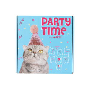 Accesorio Para Gato M-Pets Party Time Set Lady