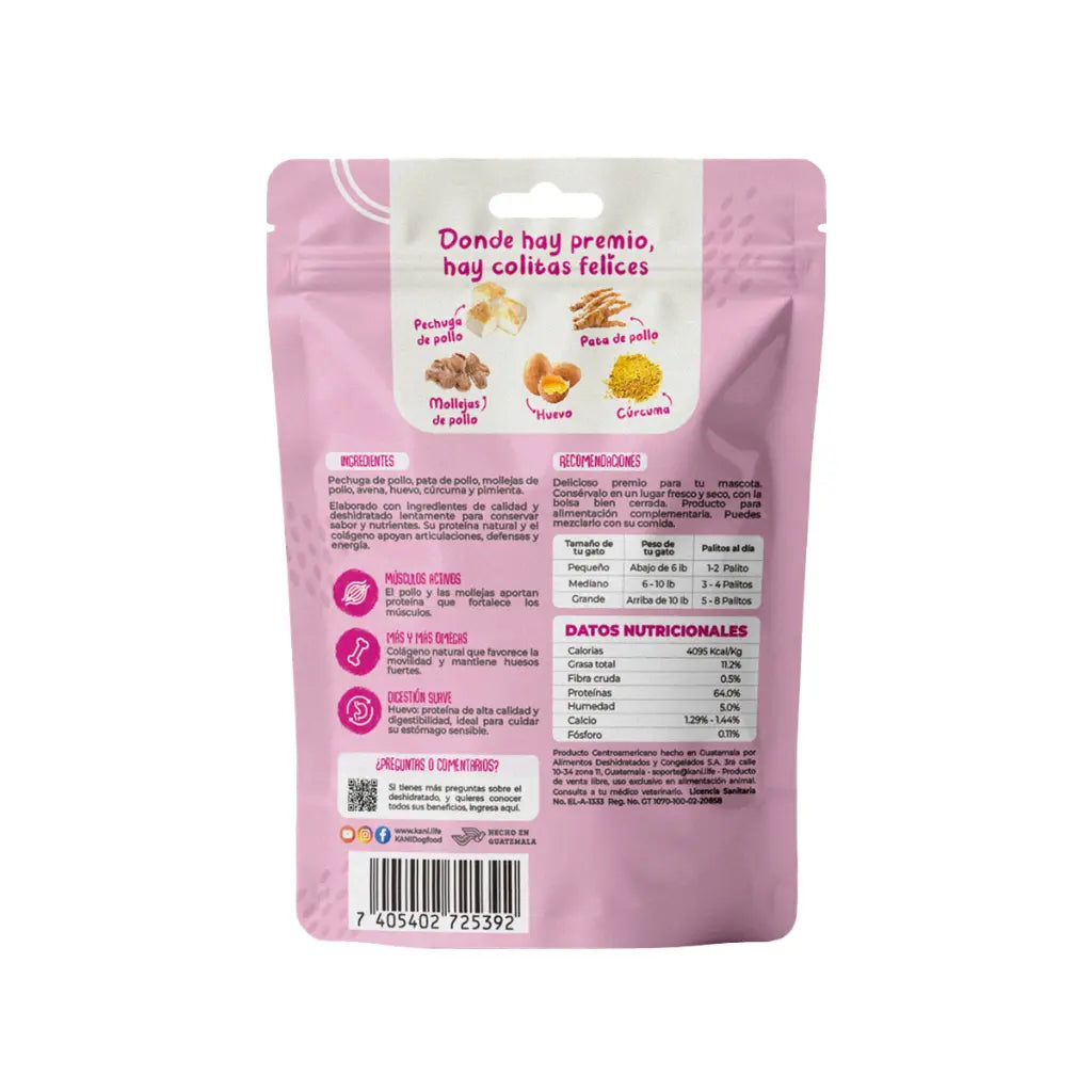 Treat para gato Kani palitos de pollo