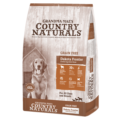 Concentrado Para Perro Grandma Maes Dakota Frontier Búfalo Meal