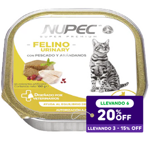 Alimento Húmedo Para Gato Nupec Urinary 100 gr