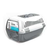 Transportador M-Pets Giro Carrier Medium - Grey/White