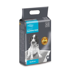 Paño Sanitario M-Pets Technology Carbon Training Pads - 30 Unidades