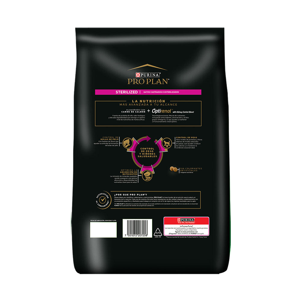 Concentrado Para Gato Pro Plan Adulto Sterilized Salmon