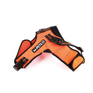 Arnés M-Pets Hiking Triangle - Orange Black