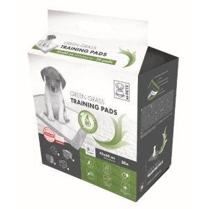 Paño Sanitario M-Pets Dog Training Pads Green Grass - 30 Unidades