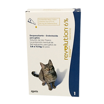 Pipeta para Gato Zoetis Revolution Azul